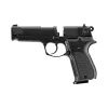 PIST WALTHER CP88 3.5'' BLACK  WALTHER CO2 CAL 4.5MM