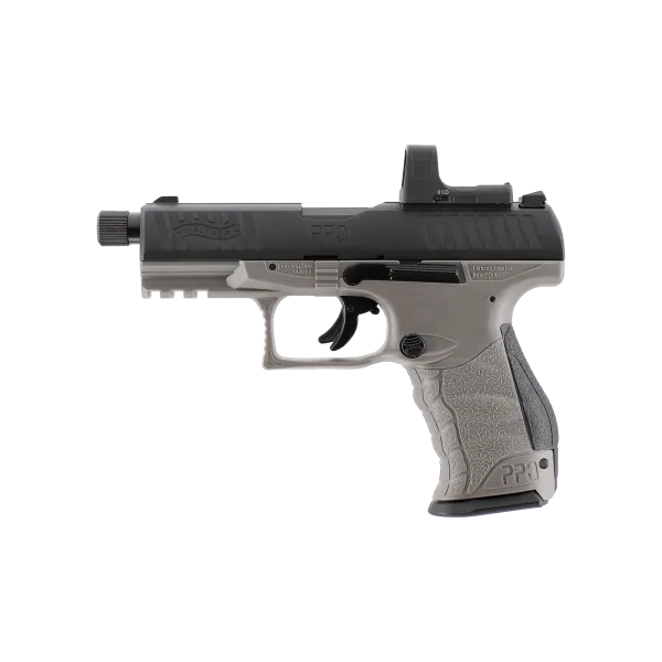 PIST WALTHER PPQ M2 Q4 TAC COMBO 4,6'' CO2 CAL 4.5MM AVEC VISEUR RDS 8