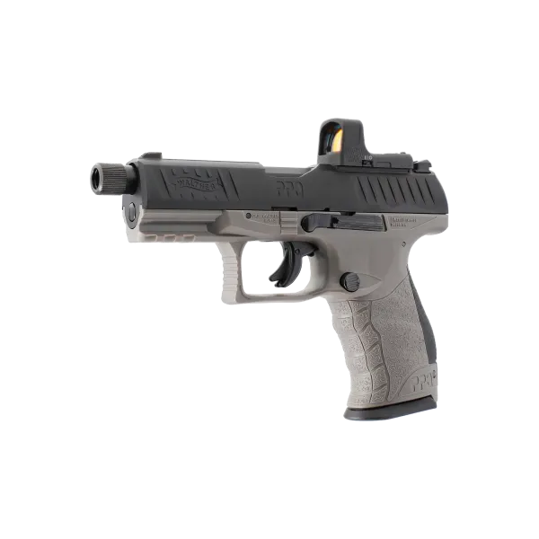 PIST WALTHER PPQ M2 Q4 TAC COMBO 4,6'' CO2 CAL 4.5MM AVEC VISEUR RDS 8