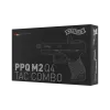 PIST WALTHER PPQ M2 Q4 TAC COMBO 4,6'' CO2 CAL 4.5MM AVEC VISEUR RDS 8