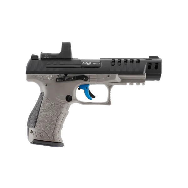 PIST WALTHER Q5 MATCH COMBO 5'' CO2 CAL 4.5MM AVEC VISEUR RDS 8