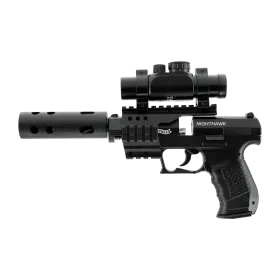 PISTOLET WALTHER NIGHTHAWK CO2 CAL 4.5MM