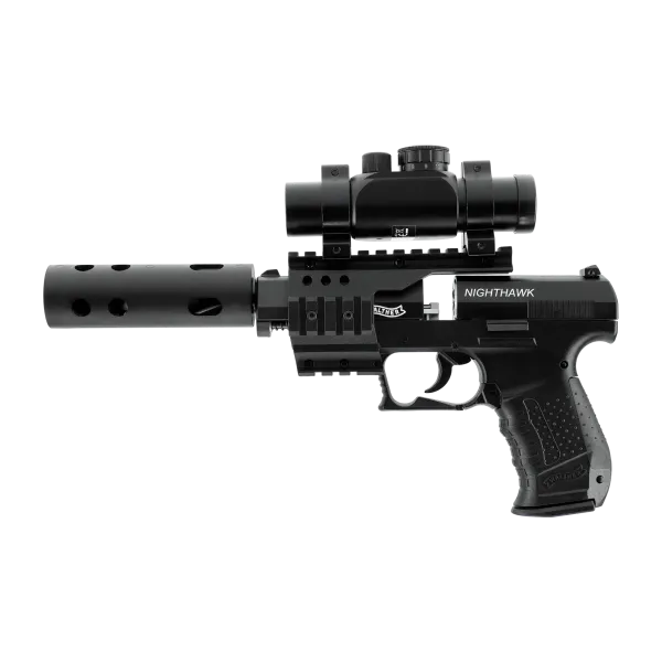 PISTOLET WALTHER NIGHTHAWK CO2 CAL 4.5MM