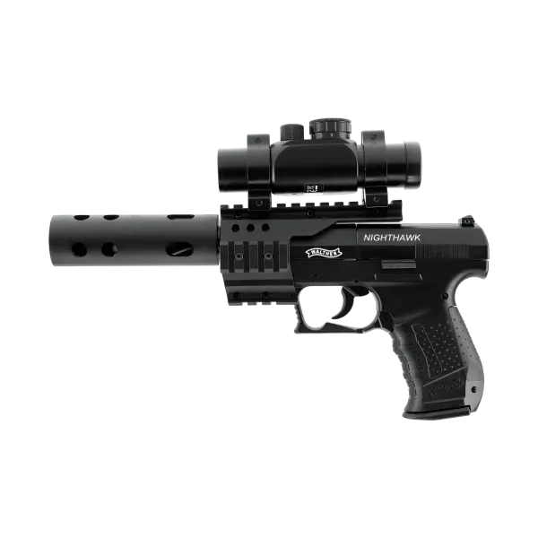 PISTOLET WALTHER NIGHTHAWK CO2 CAL 4.5MM