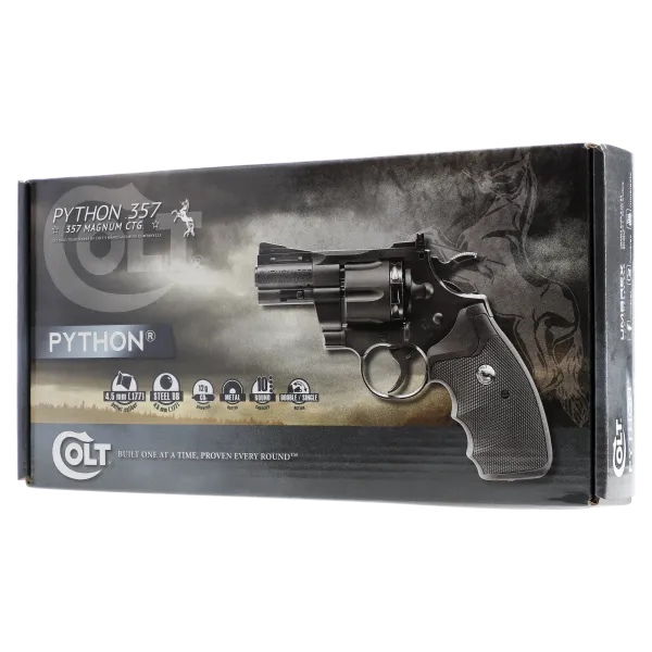 REV COLT PYTHON 2.5'' CO2 CAL 4.5 MM et BB/4.5