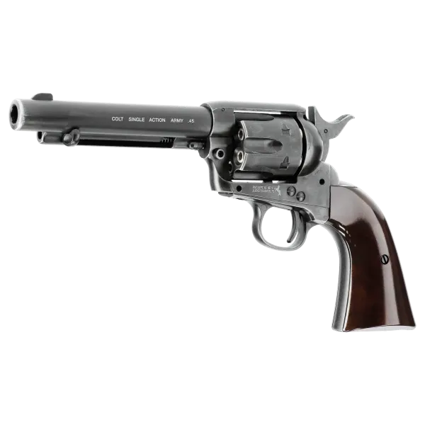 REV COLT SA ARMY 45 5.5'' CO2 CAL BB/4.5 ANTIQUE FINISH