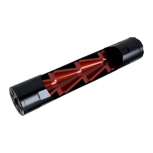 SILENCIEUX UMAREX SD5 14 MM CCW / 1/2''-20 UNF POUR CAL 4.5/5.5
