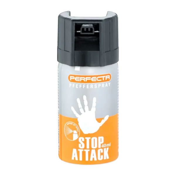 BOMBE STOP ATTACK GAZ POIVRE 40 ML PERFECTA