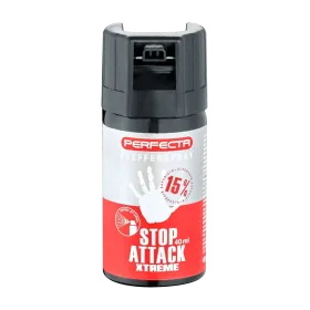 BOMBE STOP ATTACK XTREME GAZ POIVRE 40 ML PERFECTA