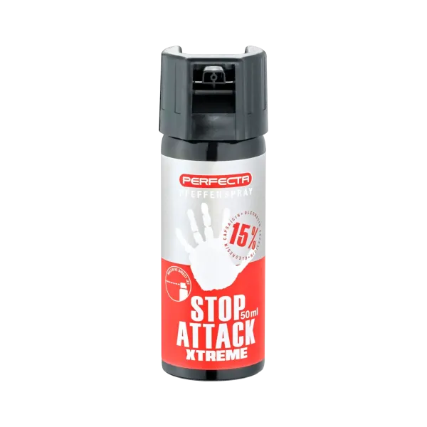 BOMBE STOP ATTACK XTREME GEL POIVRE 50 ML PERFECTA