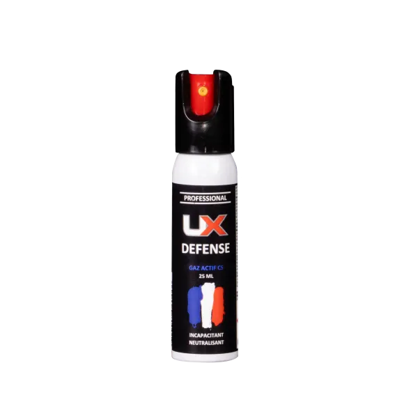 BOMBE UX 25ML GAZ CS CAPOT 1/4 DE TOUR