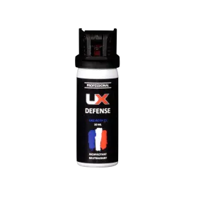 BOMBE UX 50ML GAZ CS CAPOT CLAPET