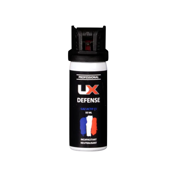 BOMBE UX 50ML GAZ CS CAPOT CLAPET