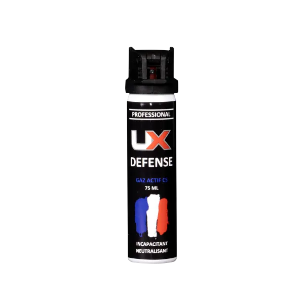 BOMBE UX 75ML GAZ CS CAPOT CLAPET