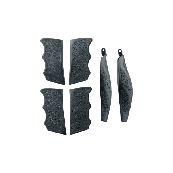 KIT DOS DE POIGNEE + PLAQUETTES DE CROSSE TAILLE S, L POUR SFP9 T4E HECKLER & KO