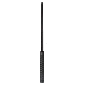 MATRAQUE TELESC. 21'' ACIER AVEC ETUI - POIGNEE CAOUTCHOUC