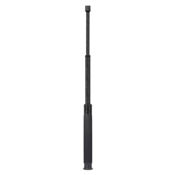 MATRAQUE TELESC. 21'' ACIER TREMPE AVEC ETUI 360° - BOUTON POUSSOIR