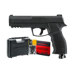 PACK PRET A TIRER T4E TP50 GEN.2 CAL 50 - 7.5 J (100 BILLES, 5 CO2, MALLETTE)