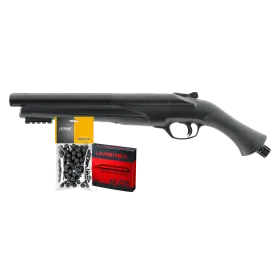 PACK PRET A TIRER T4E TS68 CAL 68 - 7.5J (100 BILLES ET 5 CARTOUCHES CO2