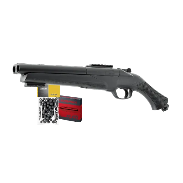 PACK PRET A TIRER T4E TS68 GEN2 CAL 68 - 16 J (100 BILLES ET 5 CARTOUCHES CO2)