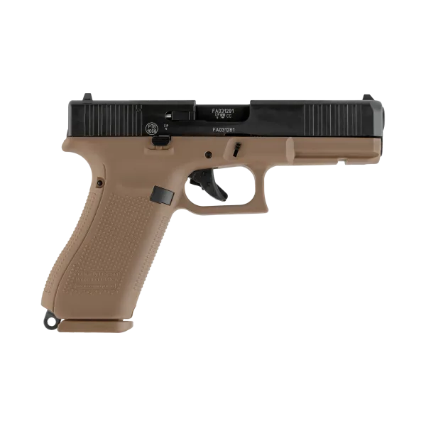 PIST GLOCK 17 GEN5 CAL 9 MM PAK - COYOTE - EDITION LIMITEE FRENCH ARMY