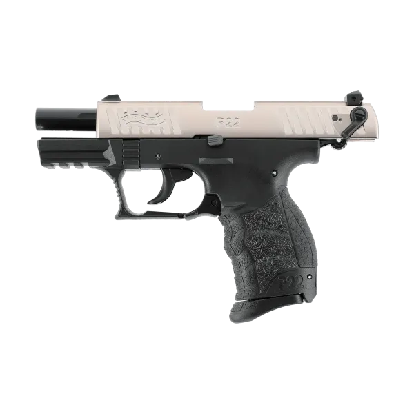 PIST WALTHER P22Q CAL 9 MM PAK - NICKELE