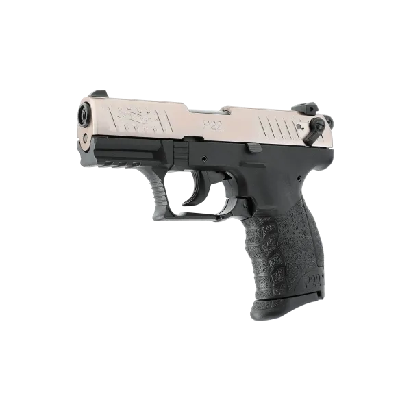 PIST WALTHER P22Q CAL 9 MM PAK - NICKELE