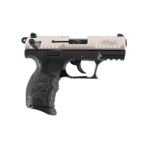 PIST WALTHER P22Q CAL 9 MM PAK - NICKELE