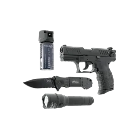 PIST WALTHER P22Q CAL 9 MM PAK - READY 2 DEFEND KIT