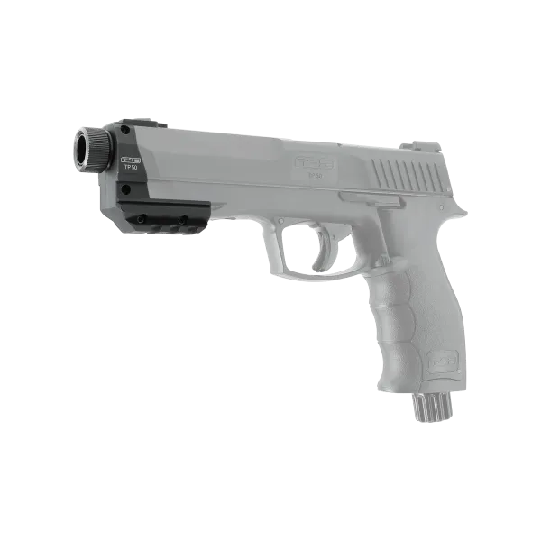 SUPPORT DE FIXATION ACCESSOIRES T4E TP50 GEN1 AVEC FILETAGE ET BAGUE PROTECTION