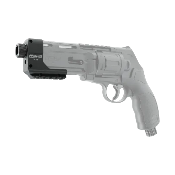 SUPPORT DE FIXATION ACCESSOIRES T4E TR50 AVEC FILETAGE ET BAGUE DE PROTECTION