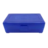 BOITE DE RANGEMENT BLEUE 50 MUNITIONS CAL 357