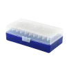BOITE DE RANGEMENT BLEUE 50 MUNITIONS CAL 45 ACP