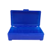 BOITE DE RANGEMENT BLEUE 50 MUNITIONS CAL 9MM