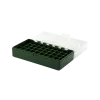 BOITE DE RANGEMENT VERTE 50 MUNITIONS CAL 45 ACP