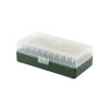 BOITE DE RANGEMENT VERTE 50 MUNITIONS CAL 45 ACP