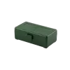 BOITE DE RANGEMENT VERTE 50 MUNITIONS CAL 9MM