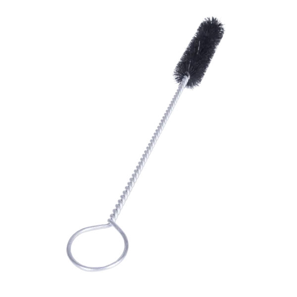 ECOUVILLON A POILS AVEC MANCHE EN ANNEAU LONGUEUR 200 MM - CAL 11MM