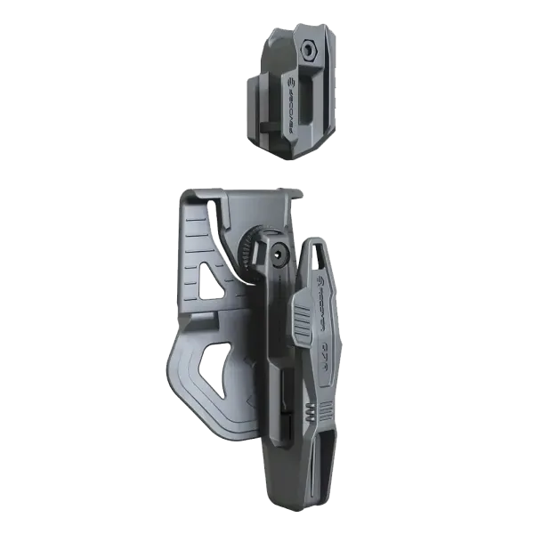 HOLSTER A RETENTION ACTIVE GAUCHE RECOVER G7A - NOIR