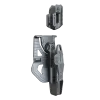 HOLSTER A RETENTION ACTIVE GAUCHE RECOVER G7A - NOIR