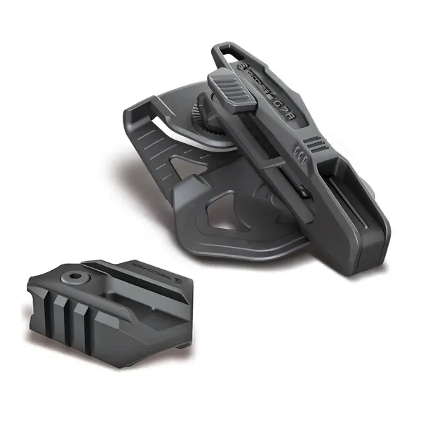HOLSTER A RETENTION ACTIVE GAUCHE RECOVER G7A - NOIR