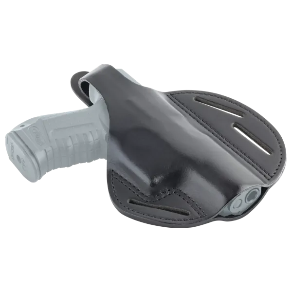 HOLSTER CUIR RETENTION SANGLE POUR WALTHER P99/H&K P30