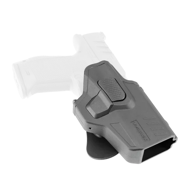HOLSTER PADDLE POLYMERE 360° POUR WALTHER PDP RETENTION BOUTON