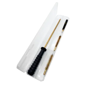 KIT DE NETTOYAGE TRANSPARENT ARME DE POING LAITON CAL 9