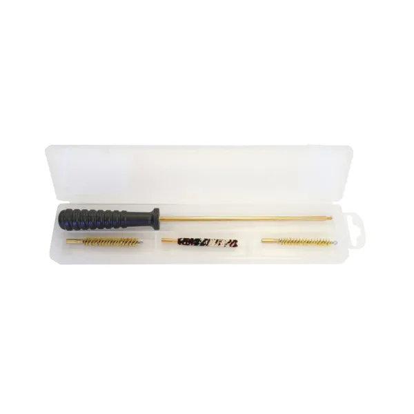 KIT DE NETTOYAGE TRANSPARENT ARME DE POING LAITON CAL 9