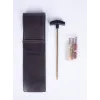 KIT NETTOYAGE PISTOLET GROS CALIBRE ETUI SKAI LAITON CAL 44