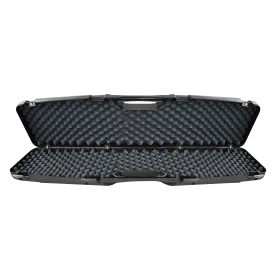 MALLETTE POUR ARME, FERMETURE 4 ATTACHES, MOUSSE ALVEOLEE, 110X25X11 CM