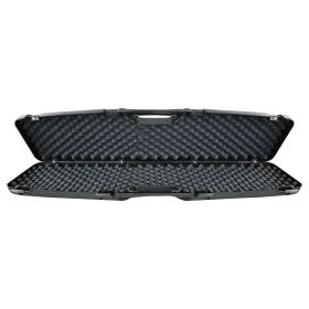 MALLETTE POUR ARME, FERMETURE 4 ATTACHES, MOUSSE ALVEOLEE, 125X25X11 CM
