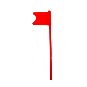 TEMOIN DE CHAMBRE VIDE CARAB Ø5MM, L210MM, ROUGE
