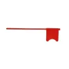 TEMOIN DE CHAMBRE VIDE CARAB Ø5MM, L210MM, ROUGE